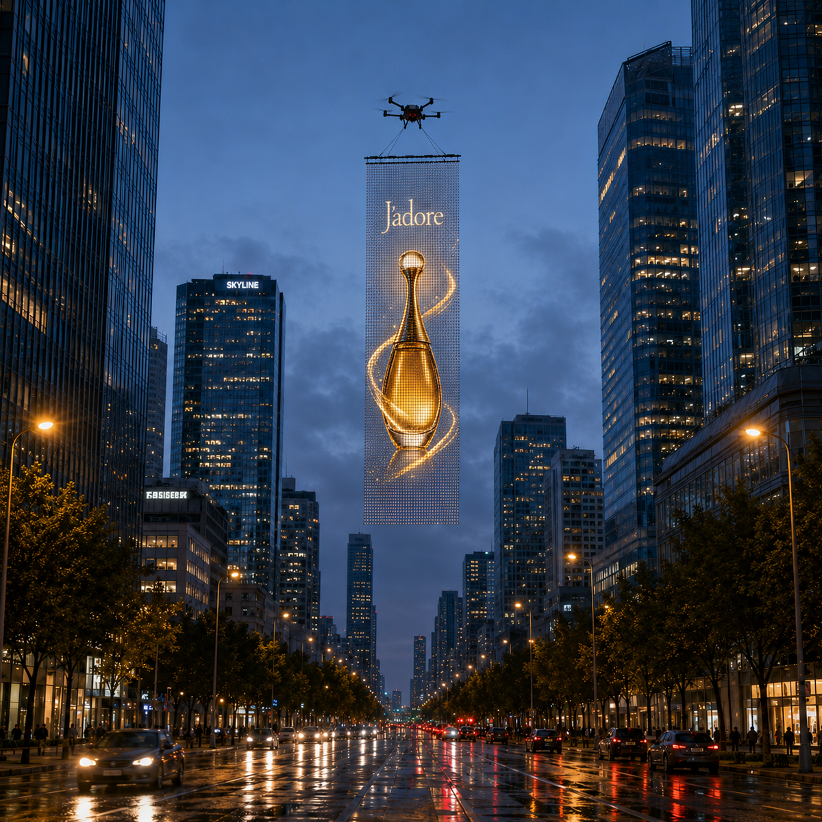 What Is a Flying Display?